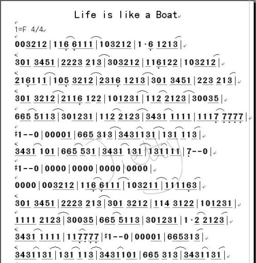 Life is like a Boat