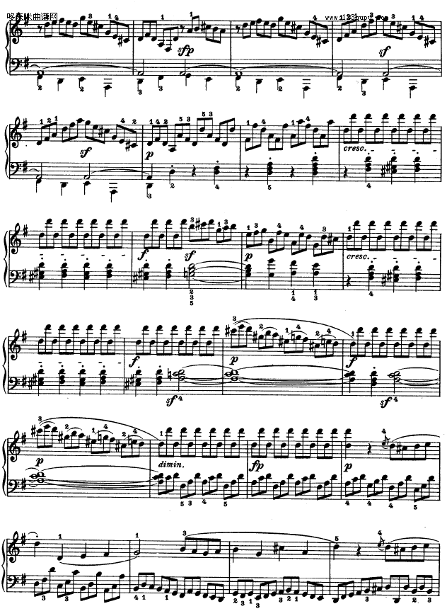 ʮ-Op.31 No.1-Ҽ